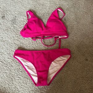 Target Shade & Shore Pink Swimsuit Size S